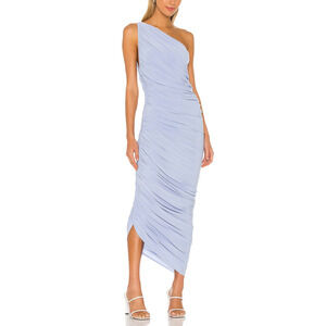 Norma Kamali 'Diana' Blue Gown Size XS